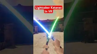 Lightsaber Katanas in Virtual Reality are AWESOME 