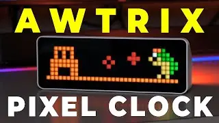 How to run AWTRIX on Ulanzi PIXEL Clock