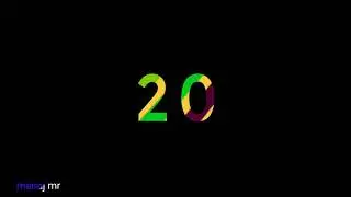 Happy new year 2021 animation, Happy new year 3d earth black skin animation