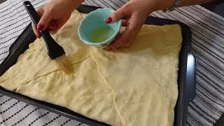 BRASNO, VODA I SO😲BRZO I BEZ CEKANJA DA TESTO NARASTE💥NOVA TEHNIKA ZA HRSKAVU PITU✅