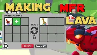 Making MEGA Lava Dragon