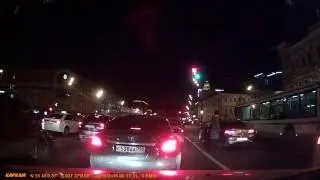 Таксист исполнил // ДТП авария НЕТ