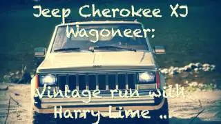 JS SCALE Jeep Cherokee XJ Wagoneer Vintage trail run with Harry Lime
