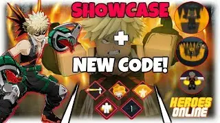 EXPLOSION QUIRK SHOWCASE | HEROES ONLINE [ROBLOX]