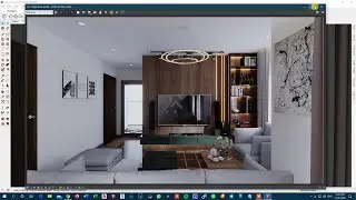 Interior Rendering Settings in Sketchup 2019 & Vray Next Tutorial #23 | Full Lighting & Render Setup