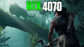 GeForce RTX 4070 - Shadow of the Tomb Raider | 4K - 1440p - DLSS
