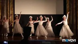 Концертная программа «Радуга») Катя танцует ) children dance ) perform at school)