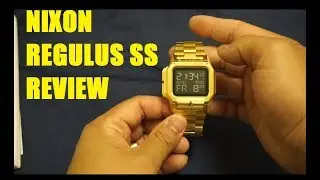 Nixon Regulus SS Gold Stainless Steel review