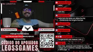 Live Leossgames dia 18 de Junho 2024 na Roxinha