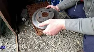 Зимнее пробуждение  Ревизия тормозных дисков и колодок на Passo