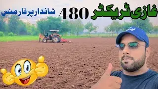 Great performance of Ghazi tractor 480