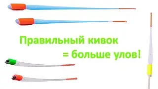 How to choose and adjust a nod? Which nod to choose for bream, perch, roach?