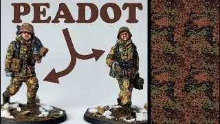 1/72 - WW2 German SS Pea Dot Tutorial! - AB Figures