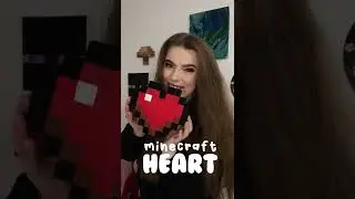 Making a giant minecraft pixel heart!