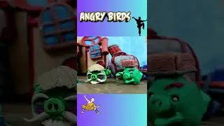 Angry birds zombies Kung fu #shorts #angrybirds #animation #stopmotion #clay