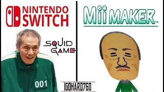 How To Make Old Man from Squid Game on Mii Maker