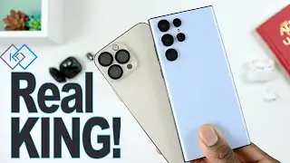 Galaxy S22 ULTRA vs iPhone 13 Pro MAX - The True KING!!