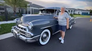 La dueña original de mi 1952 Chevrolet no reconoció su carro. Increible!