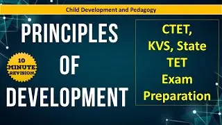 Child Development and Pedagogy for CTET 2021 Preparation, TET 2021, KVS exam ,in hindi, DSSB,