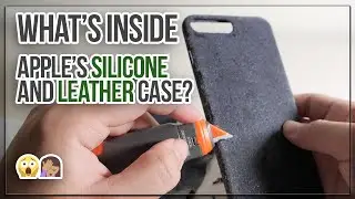 What’s inside Apple’s Silicone and leather Case? 🤯😱🤦🏽‍♂️