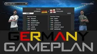 Pes 2013 - Best (Germany) Gameplan / Formation !!! (HD) Ranking Match