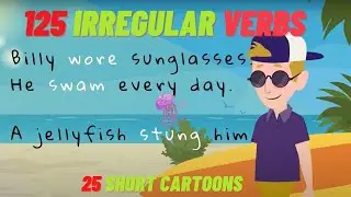 IRREGULAR VERBS I The most important Irregular Verbs in 25 STORIES🔥🏆