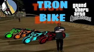 GTA 5 TRON BIKE MOD IN GTA SAN ANDREAS ANDROID