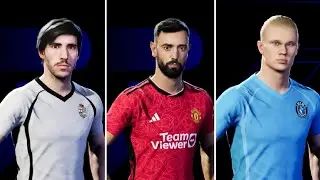 eFootball 2024 Premier League WINTER TRANSFER FACES