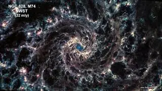 Classroom Aid - James Webb - Phantom Galaxy