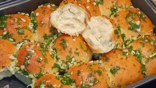 Постные чесночные ПАМПУШКИ к борщу! Вкуснейшие пампушки с чесноком из теста на воде,мягкие,ароматные