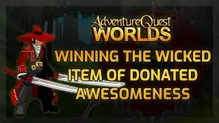 AQW - WINNING & CLAIMING THE WIoDA!