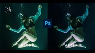 Breathtaking Underwater Color Correcting in Photoshop Tutorial