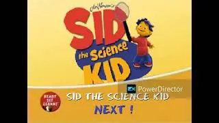 Ready Set Learn! - Up Next: Sid the Science Kid (Right After More Paz) (RECREATED PICTURE ONLY)