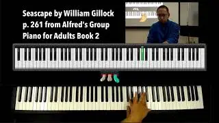 How to play "Seascape" by William Gillock on piano