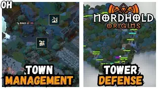 A Tower Defense Roguelike WITH Town Management! Royal Norhold Origins!