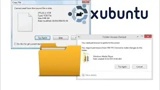 How to delete a file in Windows that cannot be deleted, using Linux