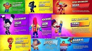 БРАВЛ СТАРС - АНИМАЦИЯ ВЫПАДЕНИЯ ВСЕХ БРАВЛЕРОВ / BRAWL STARS