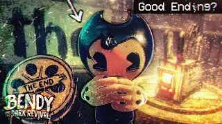 SAVING 'LITTLE BENDY' FROM THE KEEPERS!! (Good Ending?) | Bendy Dark Revival #9 [Hacking] Secrets