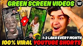 अब हर youtube shorts होगी viral | Right way to create viral green screen shorts | viral shorts