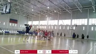 02.12.2023 г. девушки 2012 г. р. ЦСКА : Тринта