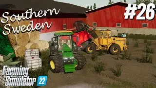 |Singelplayer On Southern Sweden |Farm Work| Ep:26| Fs22