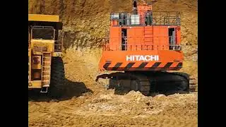 First Hitachi EX1900 in Siberia 2006