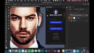 Balaclava - Cartoon Photoshop Plugin -  Without Mask Tutorial