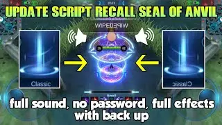 New!!! Script Recall Seal Of Anvil Crawlers Full Sound [ ABC File ]