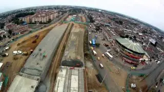 Megaobras Cali  Video aereo, fotografia aerea Vuelovision.com