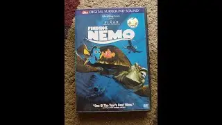 Finding Nemo 2003 DTS DVD Menu Walkthrough