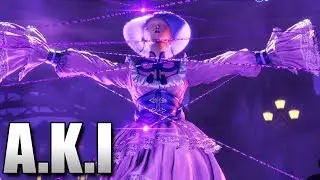 A.K.I Combos & Hype! (New SF6 DLC Character!)