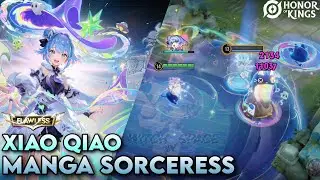Xiao Qiao New Flawless Skin "Manga Sorceress" Gameplay | Honor of Kings