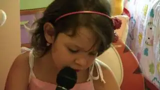 Настя поёт (1) 28.06.2010