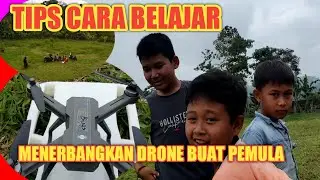 cara menerbangkan drone pemula